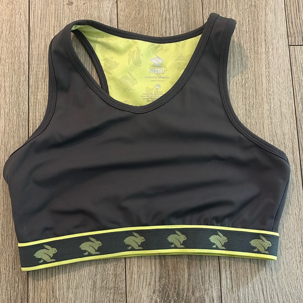 rabbit UtiliBRA-VO Medium Gray/Yellow